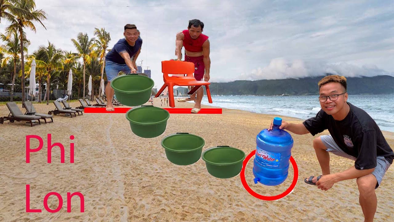 Vinh Tiền Lẻ | Thử Thách Team PHD Chơi Phi Lon Bằng Các Dụng Cụ Khác Nhau.