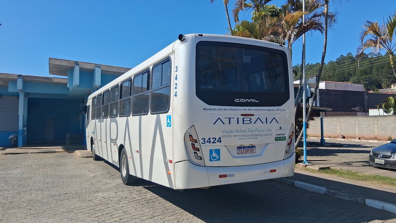 Piracaia e Atibaia, movimentação de ônibus
