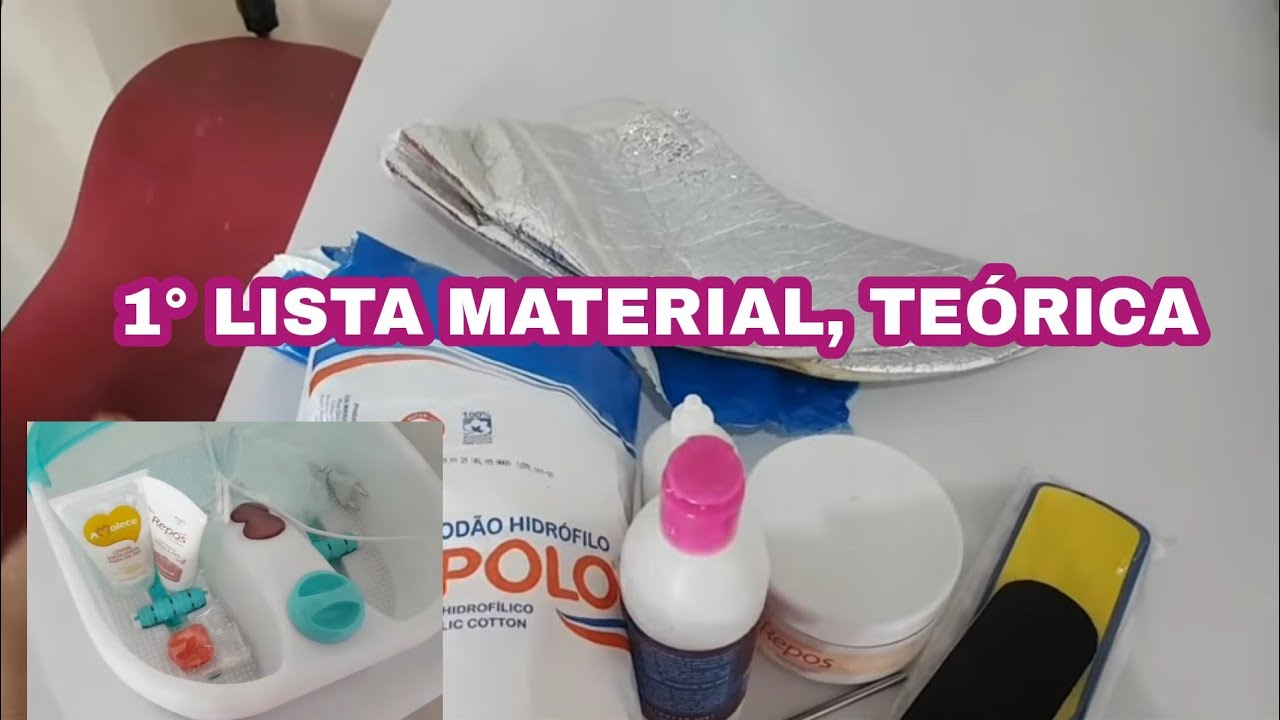 Lista De material ,indicações e Contra Indicações -01