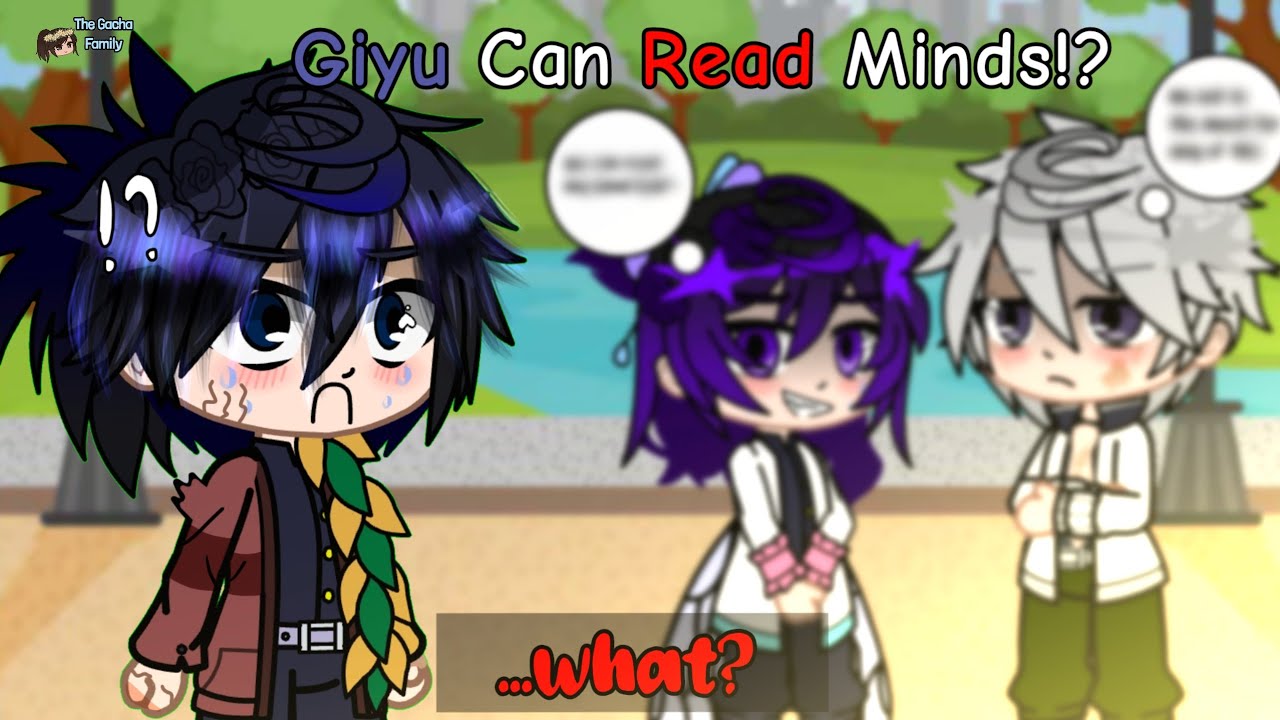 𝙆𝙉𝙔 // 💭Giyu Can Read Minds!?💭 // Gacha Club x Demon Slayer // Ft. Some Hashiras 🫧