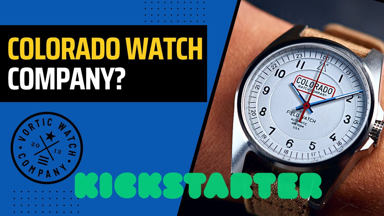 Automatic Watches Built in the USA - Colorado Watch Company | Our New Kickstarter