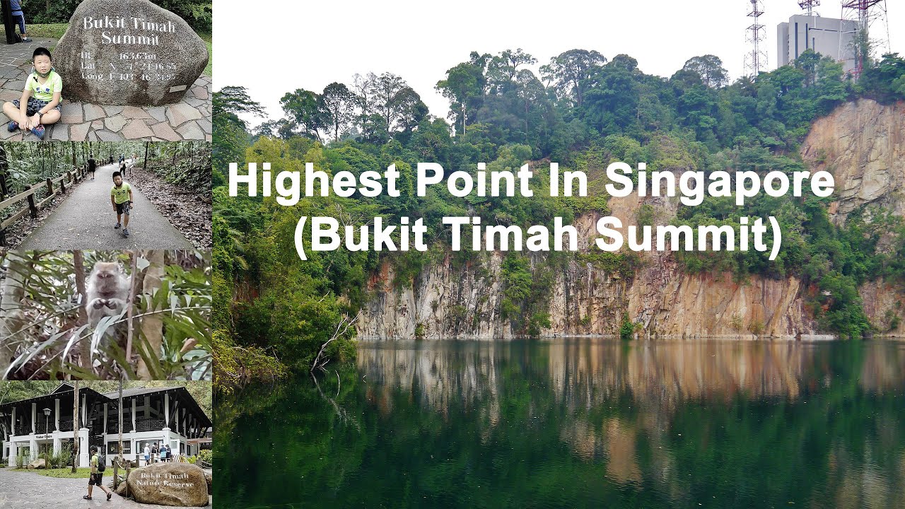 The Highest Point in Singapore - Bukit Timah Summit