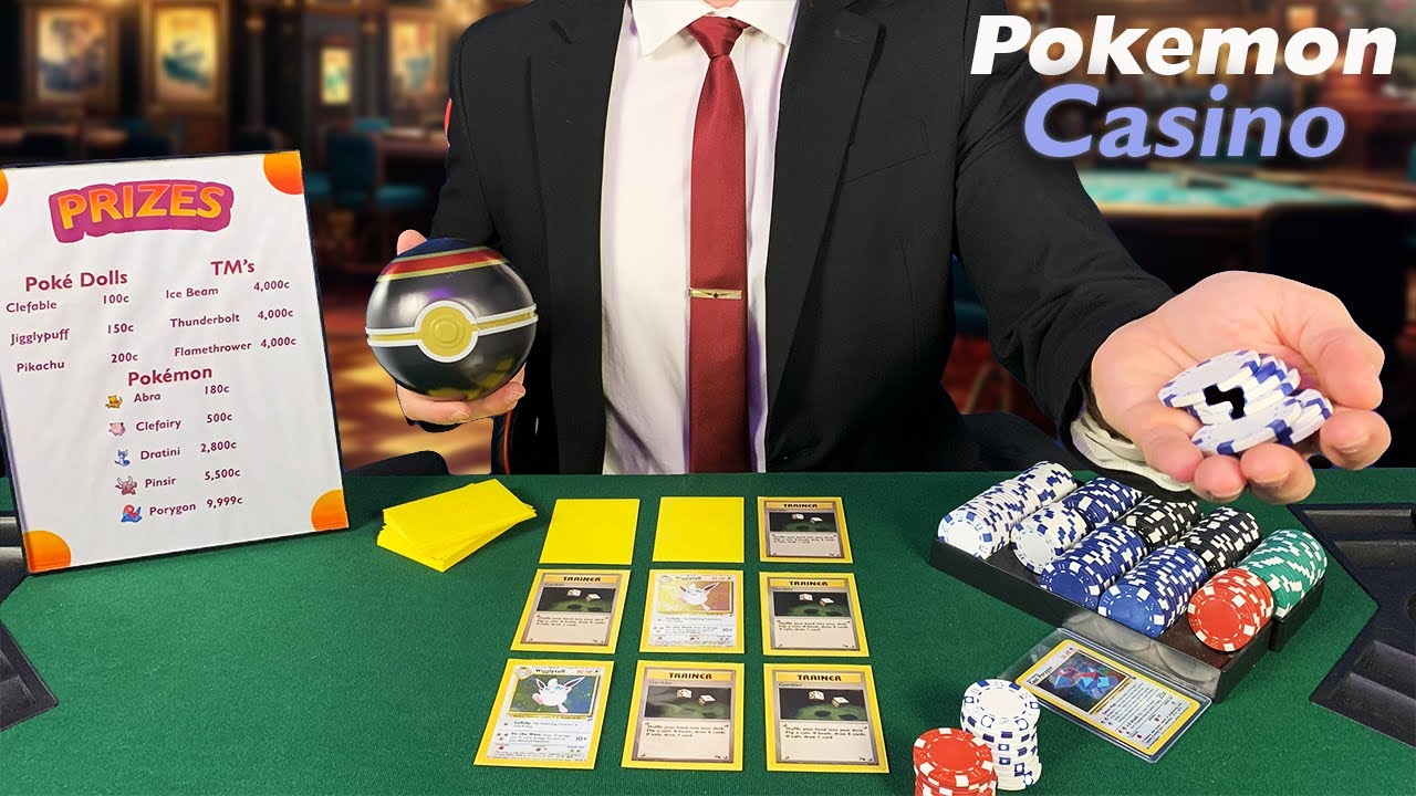 ASMR Pokémon Card Slots Game 🎰| Pokémon Casino Roleplay |