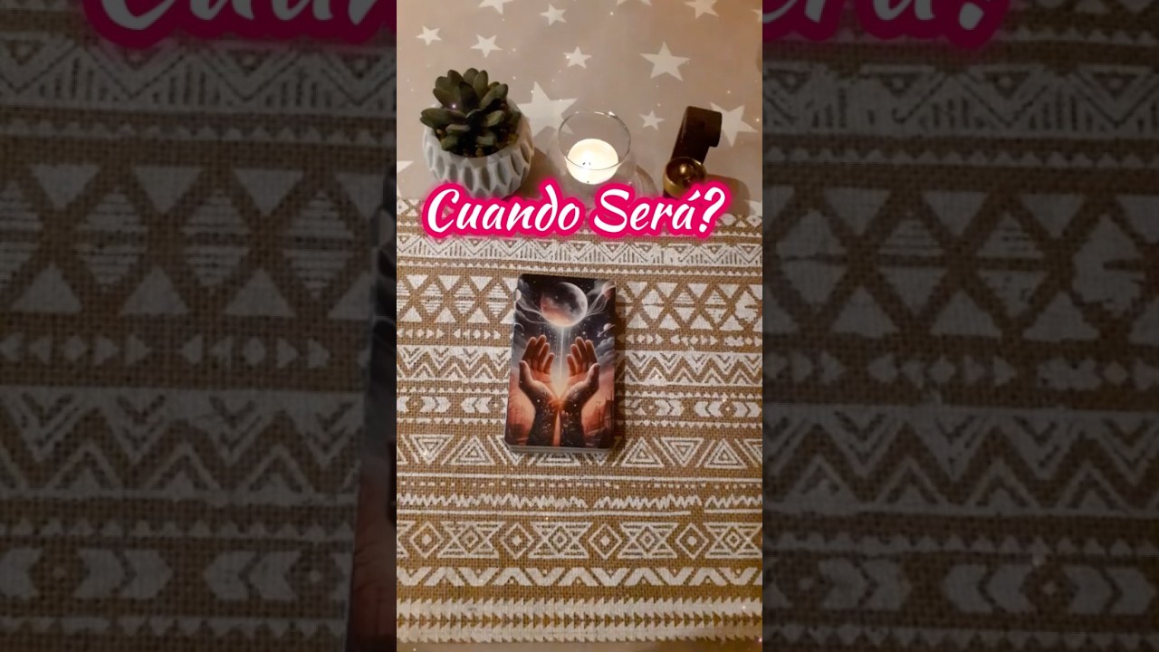 ❤️CUANDO SER&Aacute; LO QUE EST&Aacute;S ESPERANDO❤️ #shorts #tarotespa&ntilde;a #tarot #horoscopo