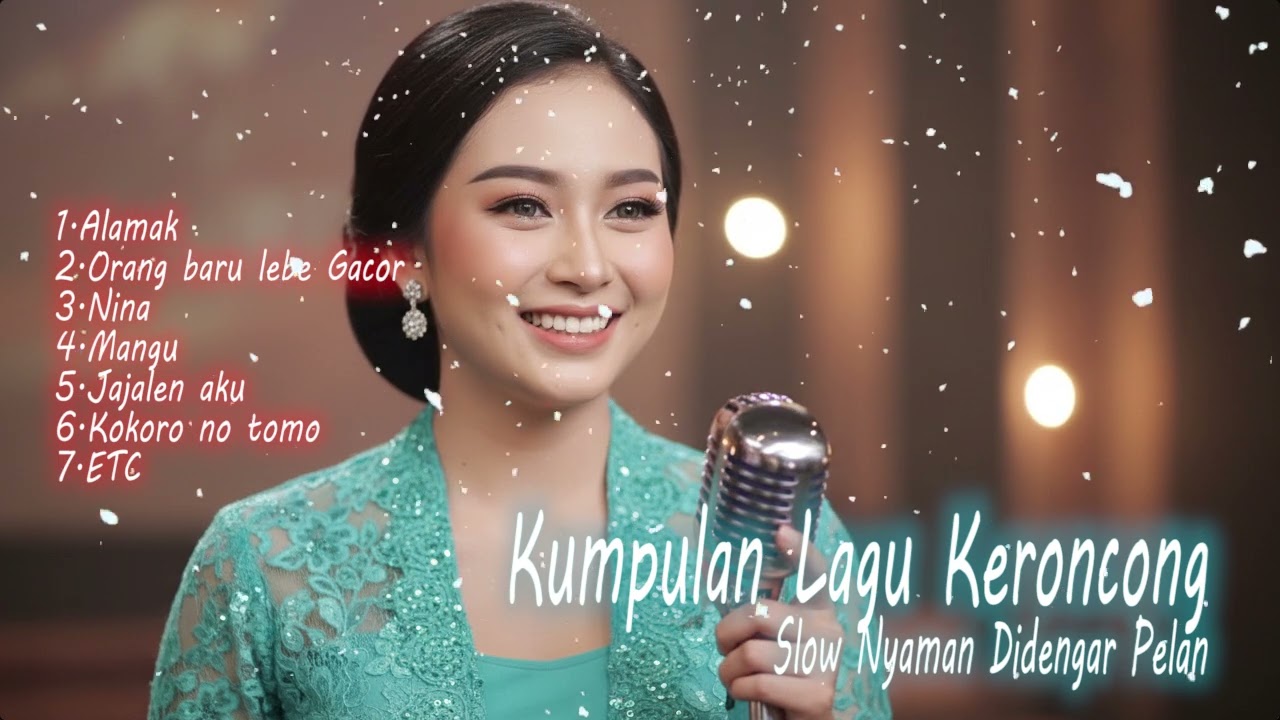 Kumpulan Lagu Keroncong Slow Nyaman Didengar Pelan 🎵 KERONCONG 🎵