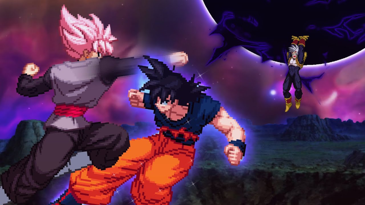 Dragon Ball Super Time Breaker Arc Episode 2 - Goku VS Goku Black & Baby Vegeta REUPLOAD