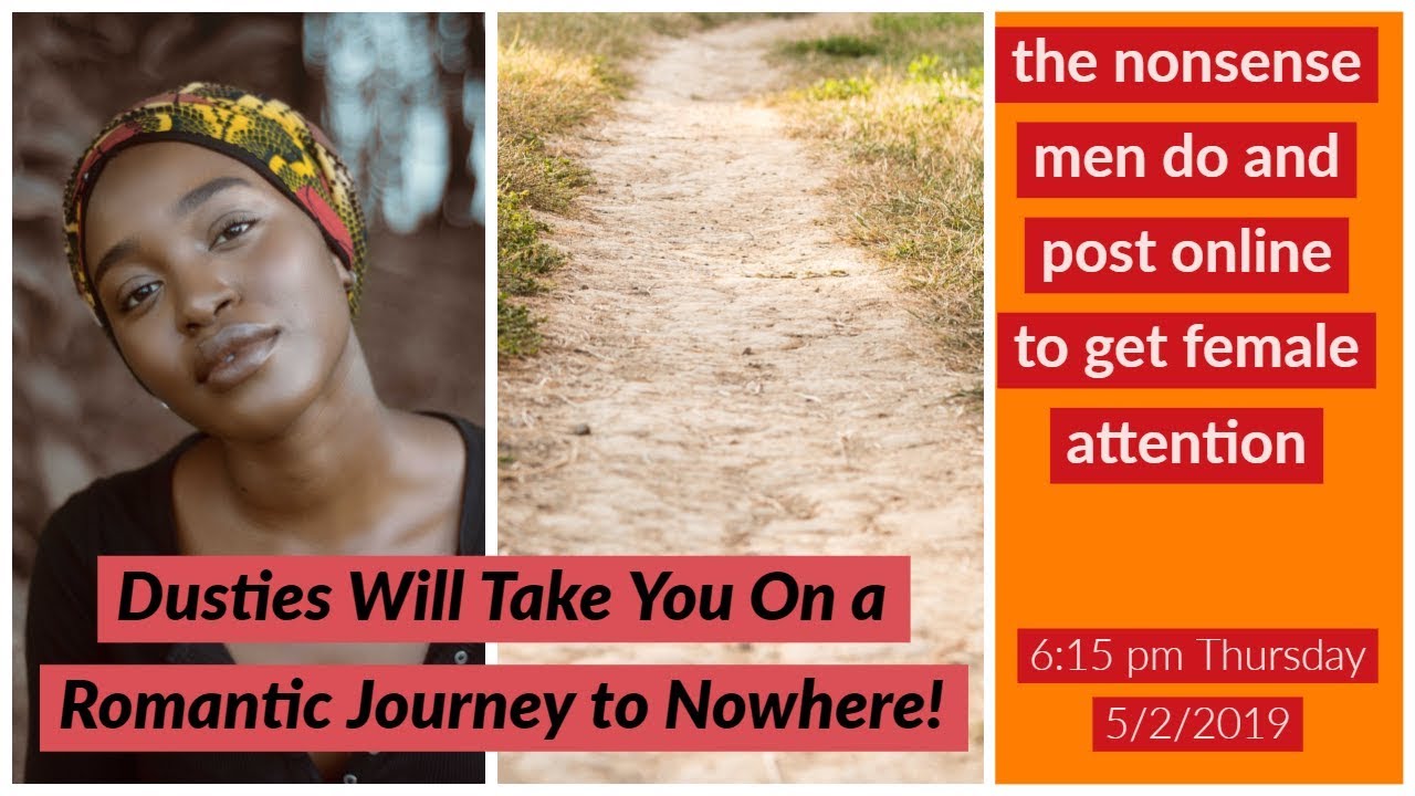 DATING DUSTY MEN JUST WASTING YOUR TIME: Dusties on a romantic trip to nowhere