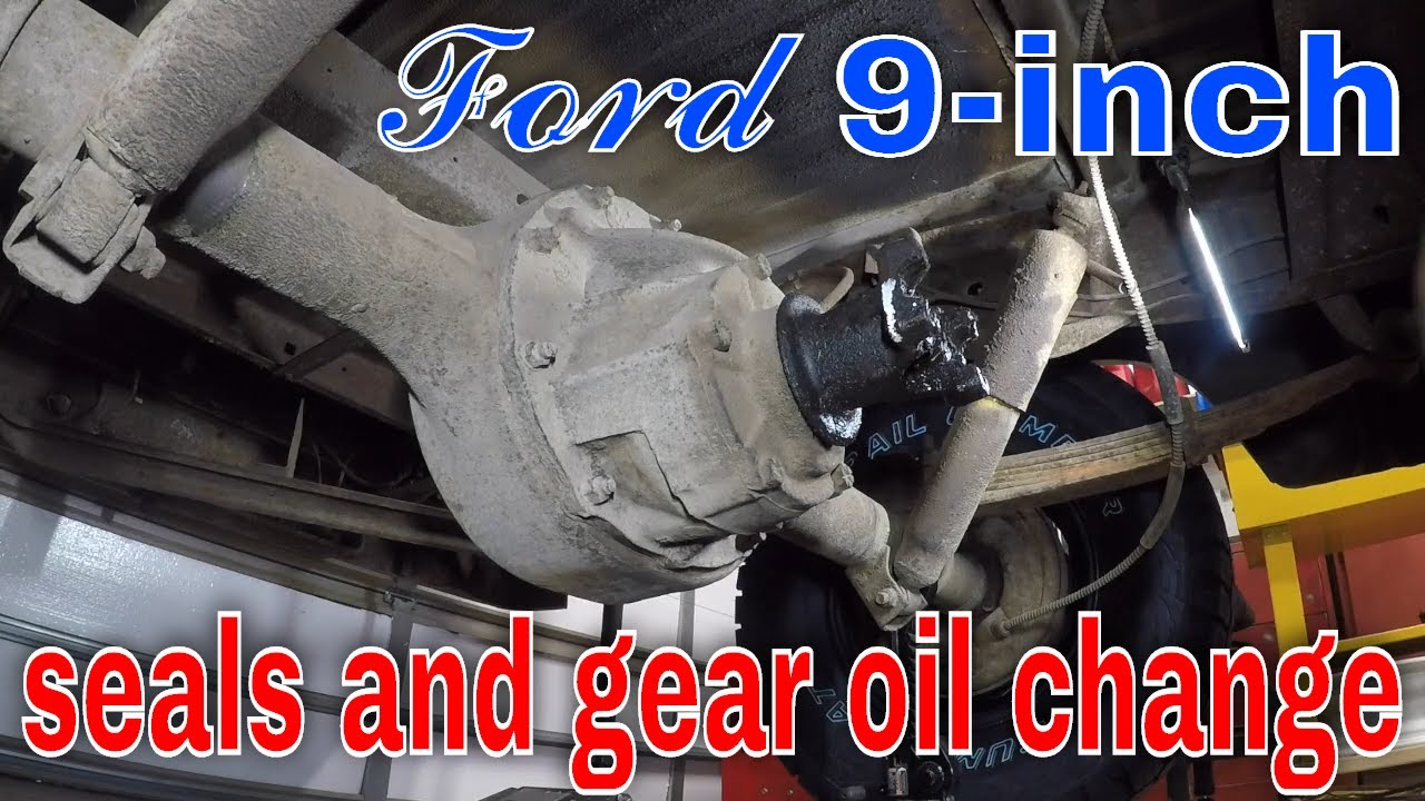 Ford F100 9 Inch Rear End Gear Oil Change