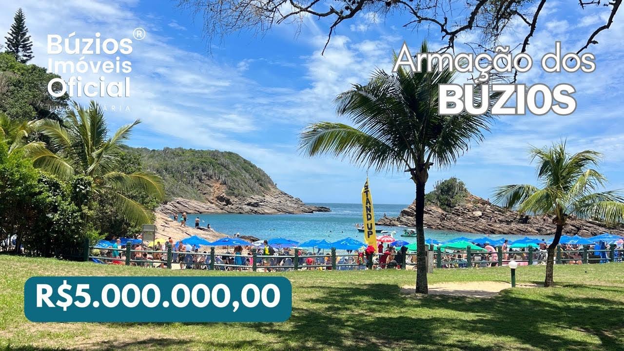 TERRENO À VENDA FRENTE PRAIA FERRADURINHA EM BÚZIOS 