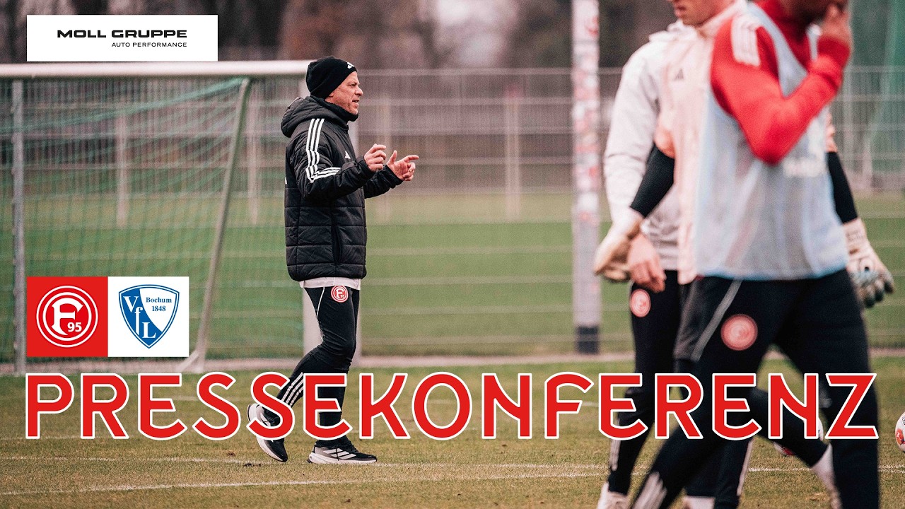 PRESSEKONFERENZ | Fortuna D&uuml;sseldorf gegen VFL Bochum | 2025/26 | Anfang vor #F95VFL