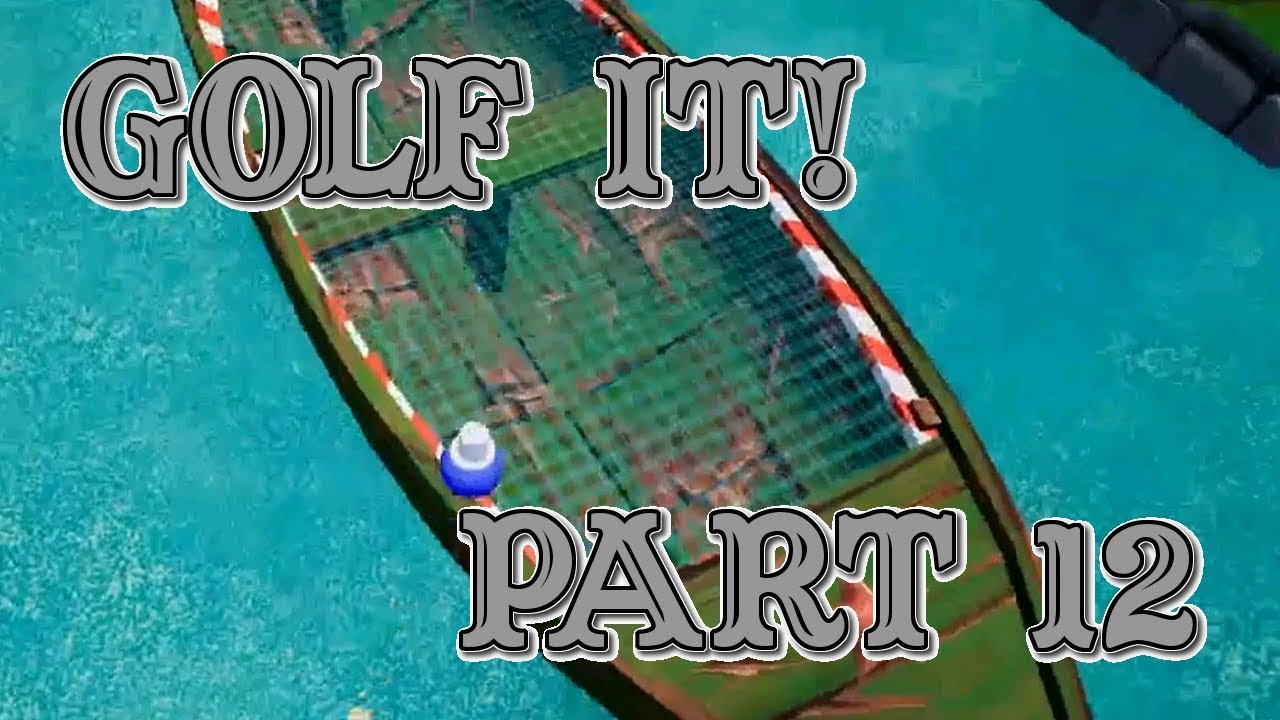 MIKE GETTING STUCK AGAIN: Let's Play Golf It! Part 12