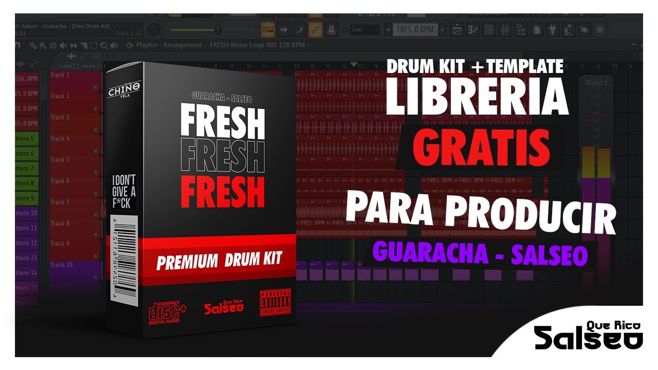 LOS DRUMS DE GUARACHA *GRATIS* QUE NECESITAS🥵 | FRESH Drum Kit | (Sample Pack 2021)