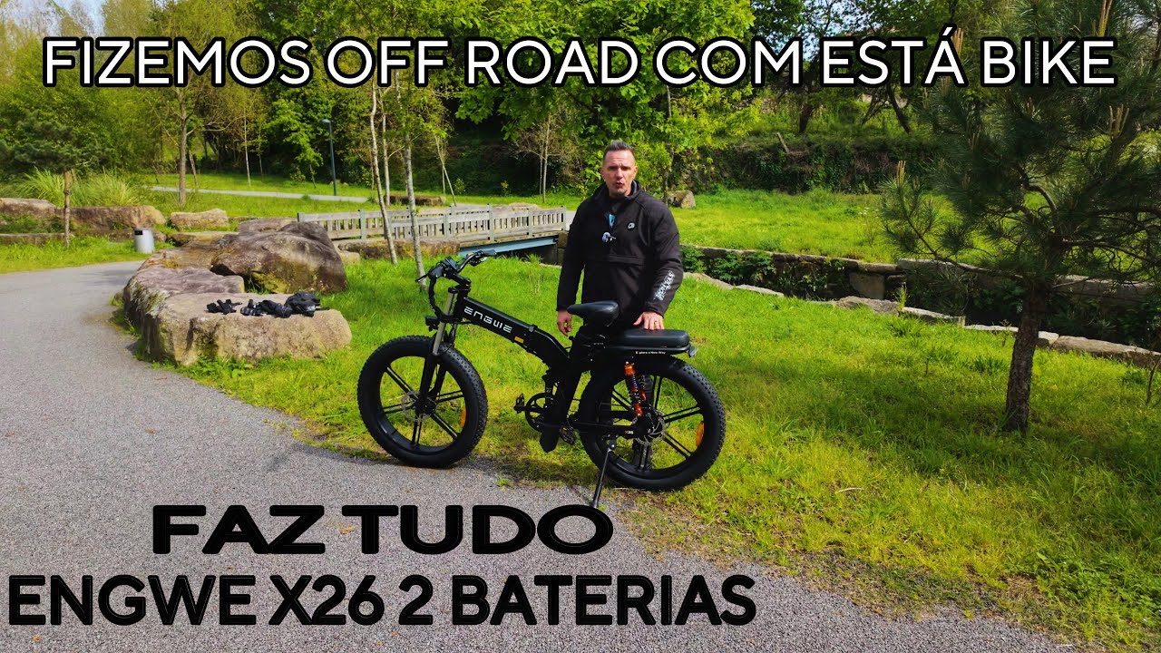 ENGWE X26 2 BATERIAS MAIS DE 120 KM DE RANGE