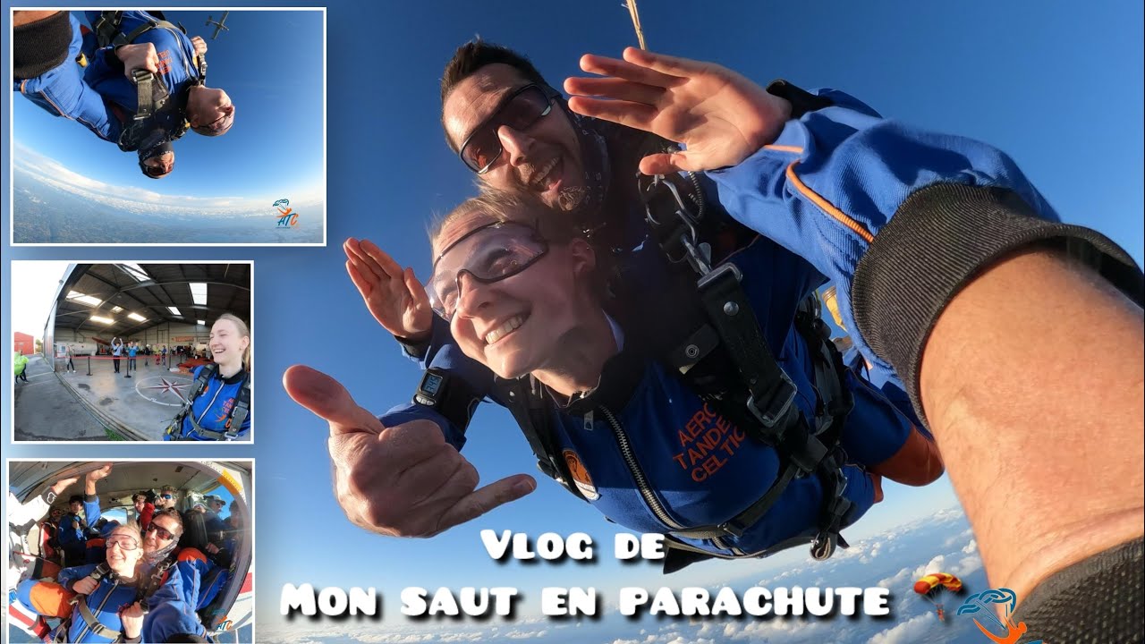 Le saut en parachute de mes 20ans