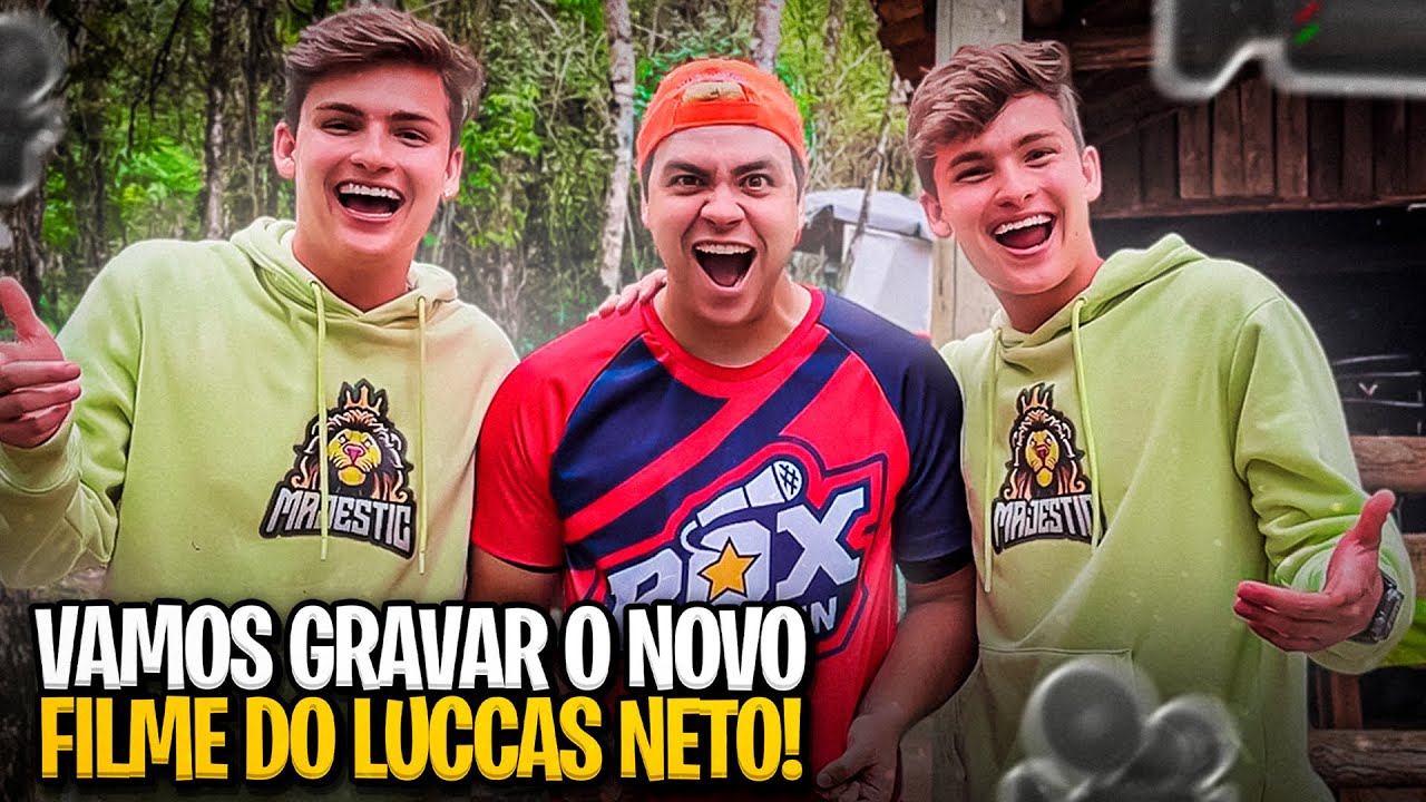 ESTAMOS GRAVANDO O NOVO FILME DO LUCCAS NETO!! •Irmãos Scribel•