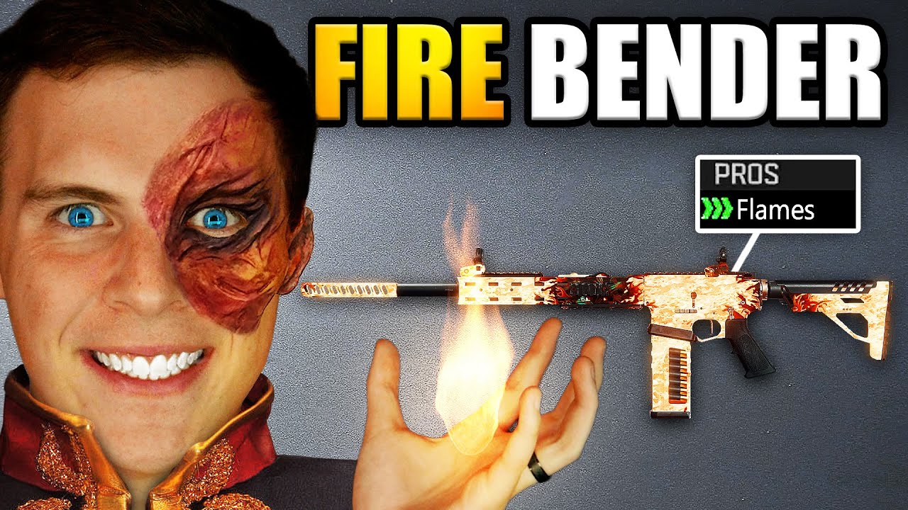 I Became a FIRE BENDER in Warzone and Burned Everyone to Ash