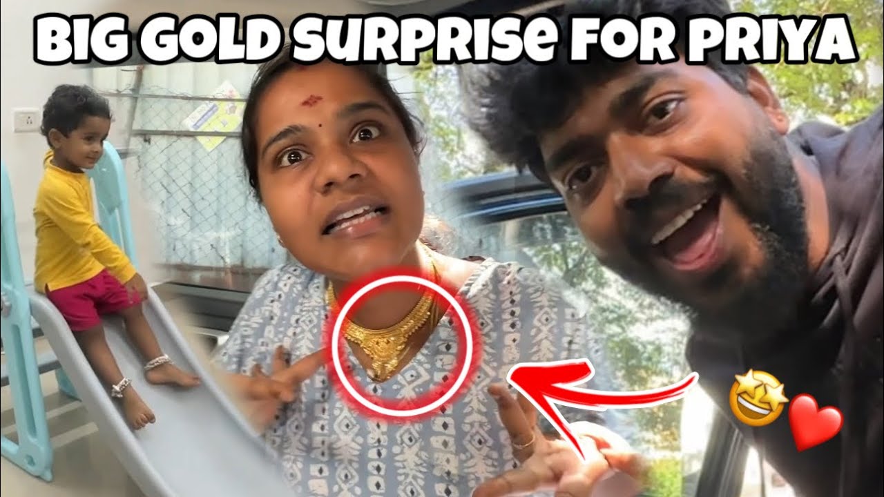 Taking back our அடகு வெச்ச GOLD JEWELS…🥹❤️ | Allu Loves Priya