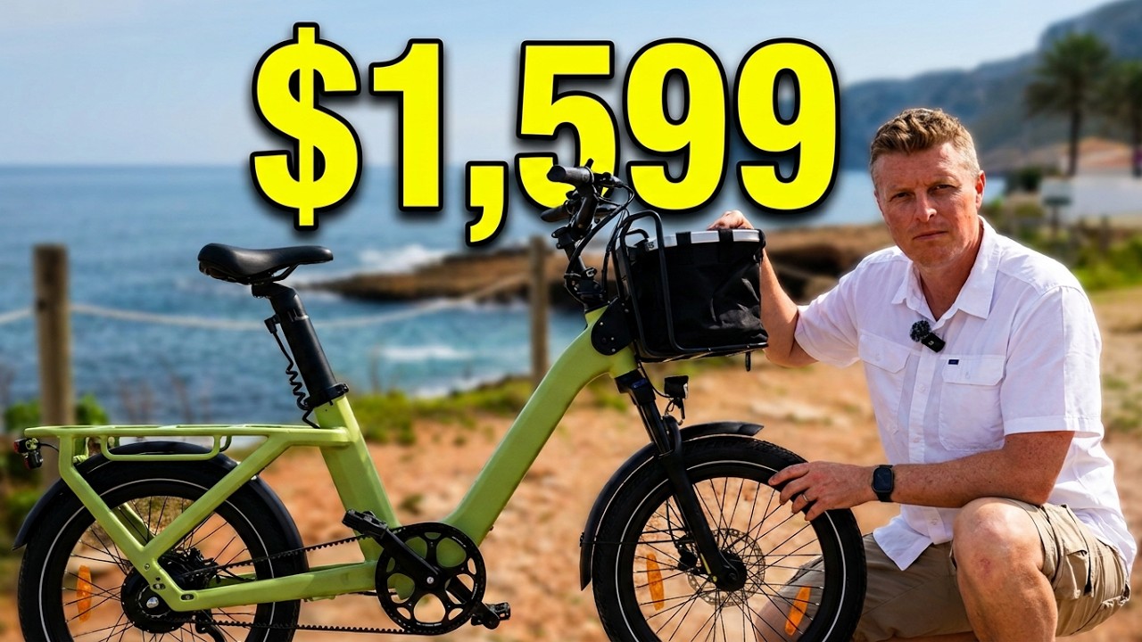 ADO Air One Pro - Carbon Belt Drive Modular Cargo/City eBike!