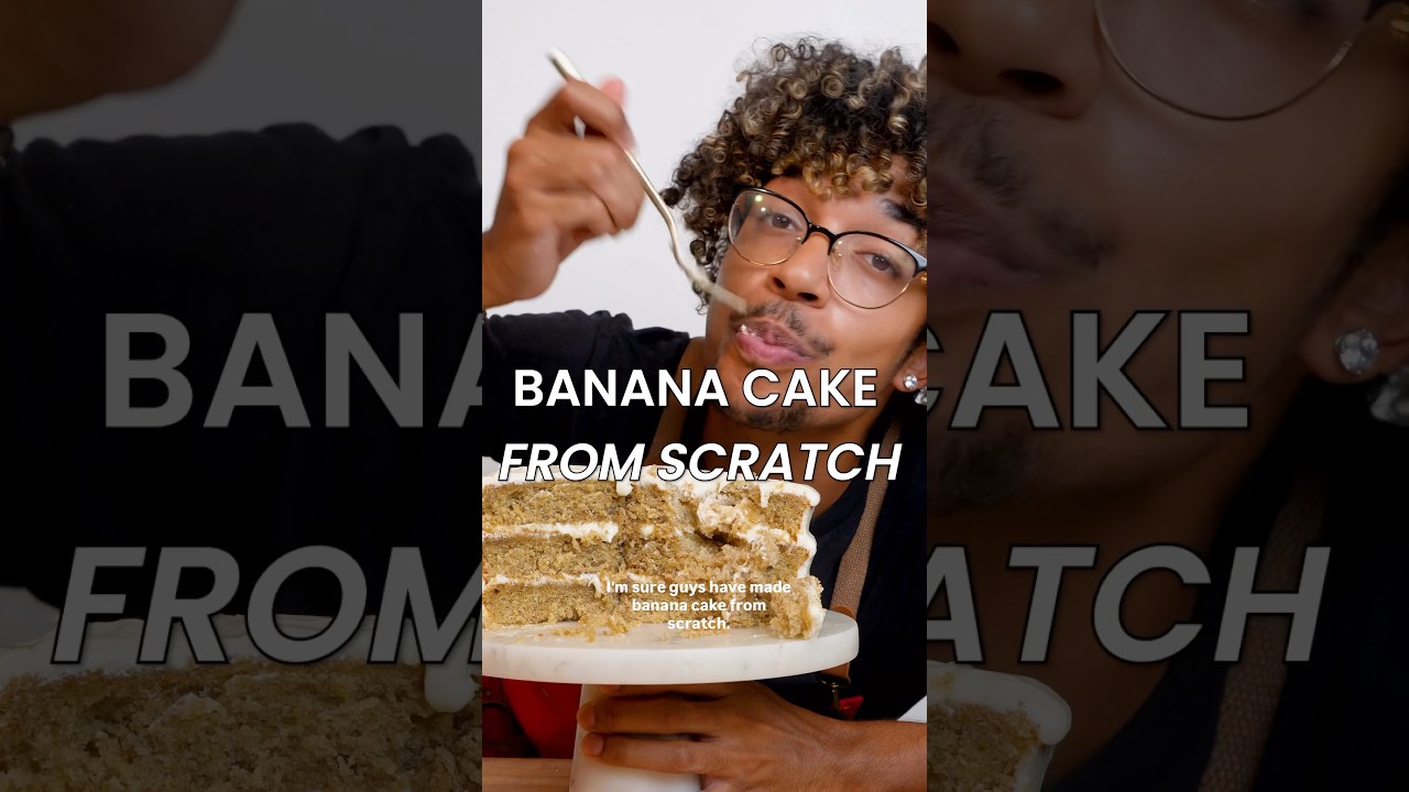 Best Banana Cake with Cream Cheese Frosting