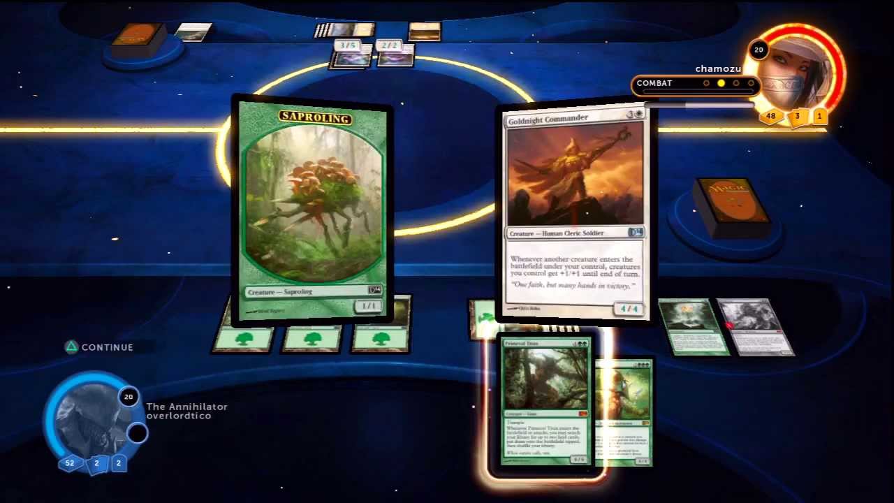 Magic 2014 - Multiplayer, Chant of the Mul Daya vs Avacyn's Glory