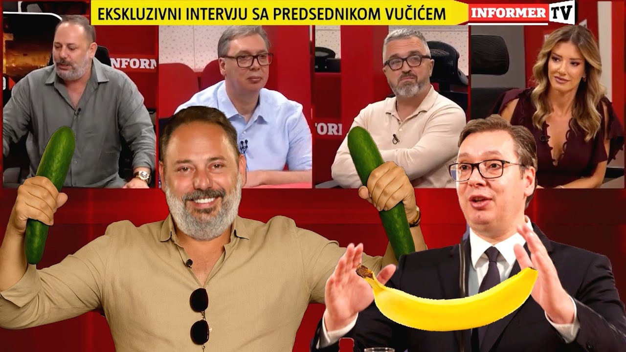 Vučićeva obrva Branko i krastavac 😂