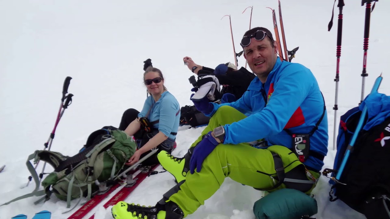 HAUTE ROUTE CHAMONIX ZERMATT AVRIL 2018 DAY 1