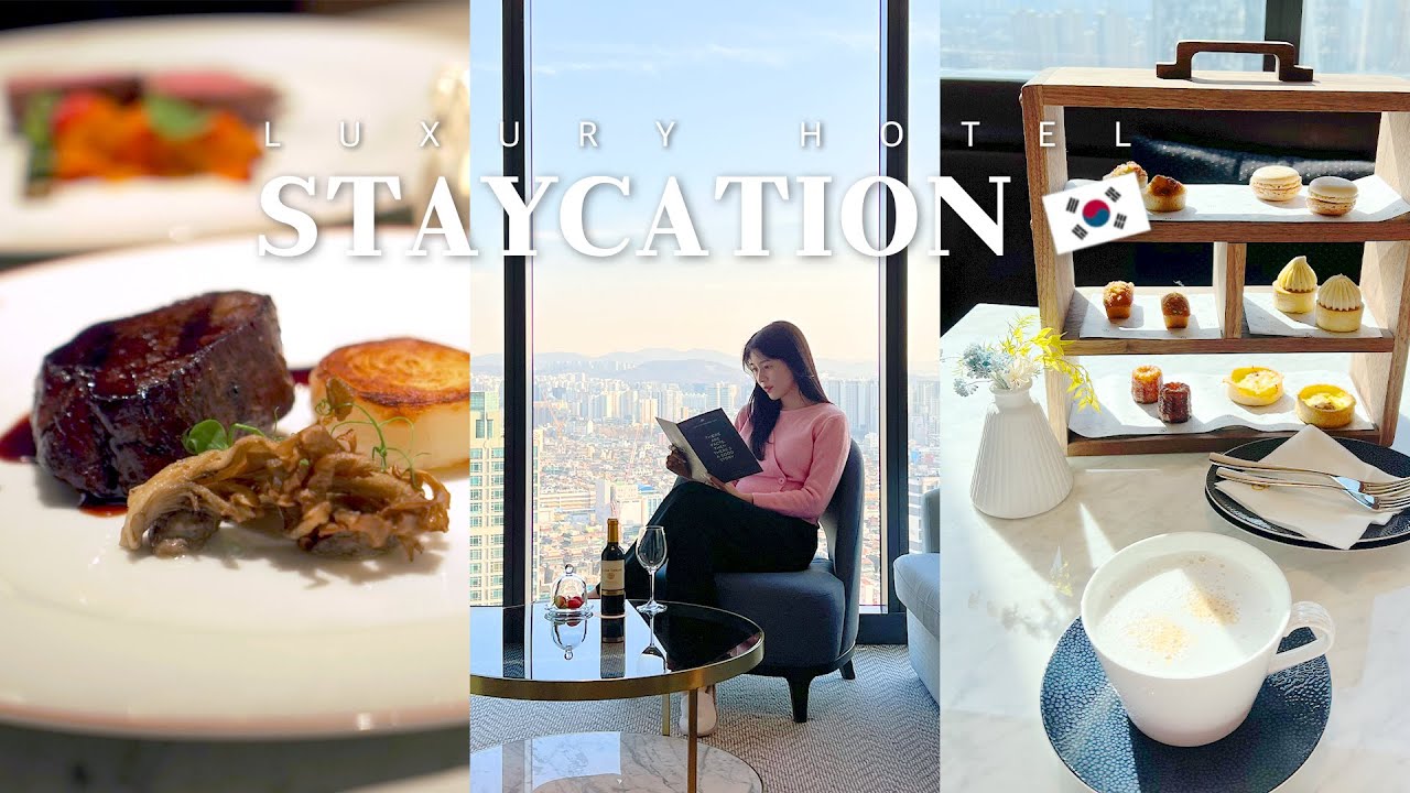 STAYCATION DI HOTEL BINTANG 5 SEOUL! VIEW NYA CUAKEP POOOL! | AMELICANO