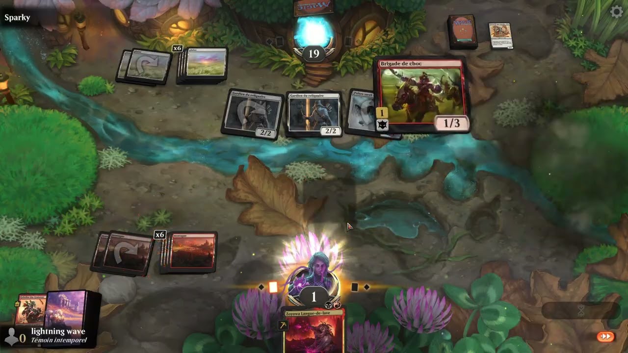 MTG Arena deck gobelins pur contre sparky (19)