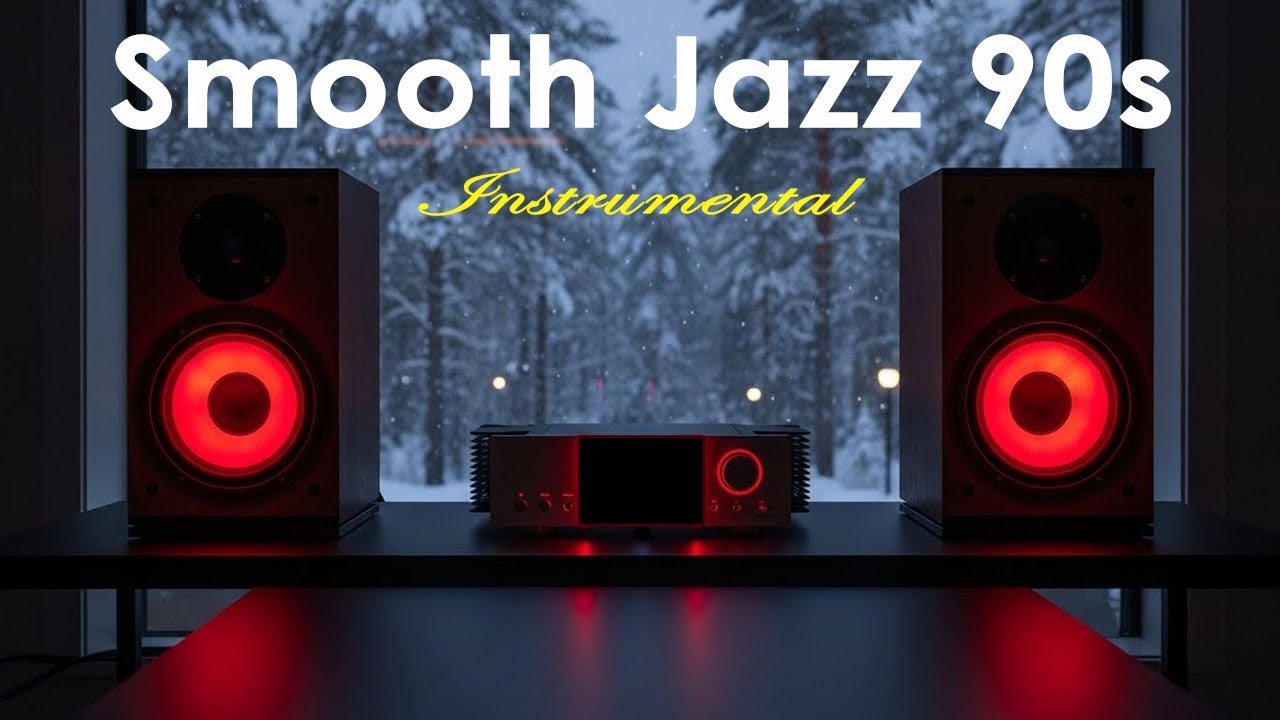 Smooth Jazz 90s - Instrumental – Relaxing Evening Ambience for Chill & Focus.