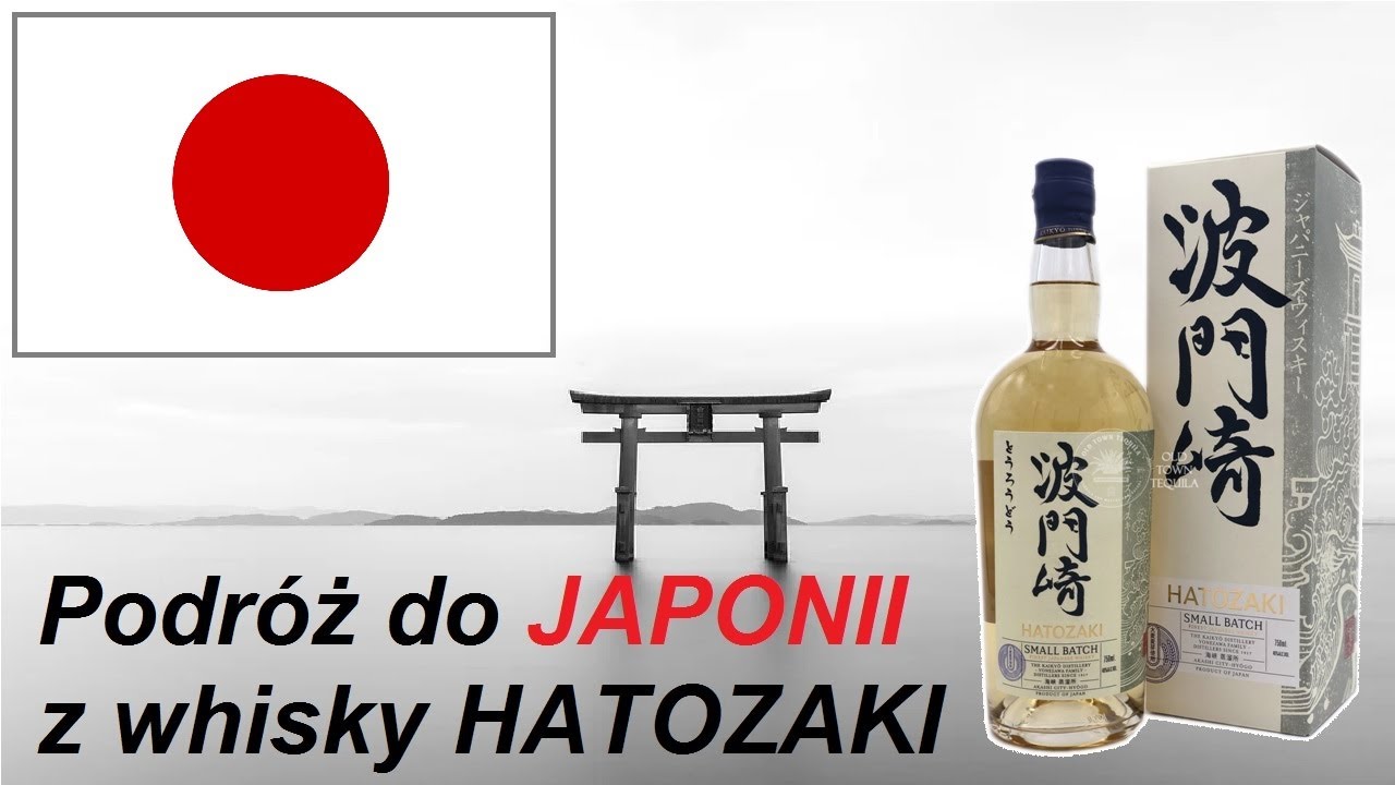Degustacja japońskiej whisky. Hatozaki Pure Malt Whisky. 46% alkoholu.