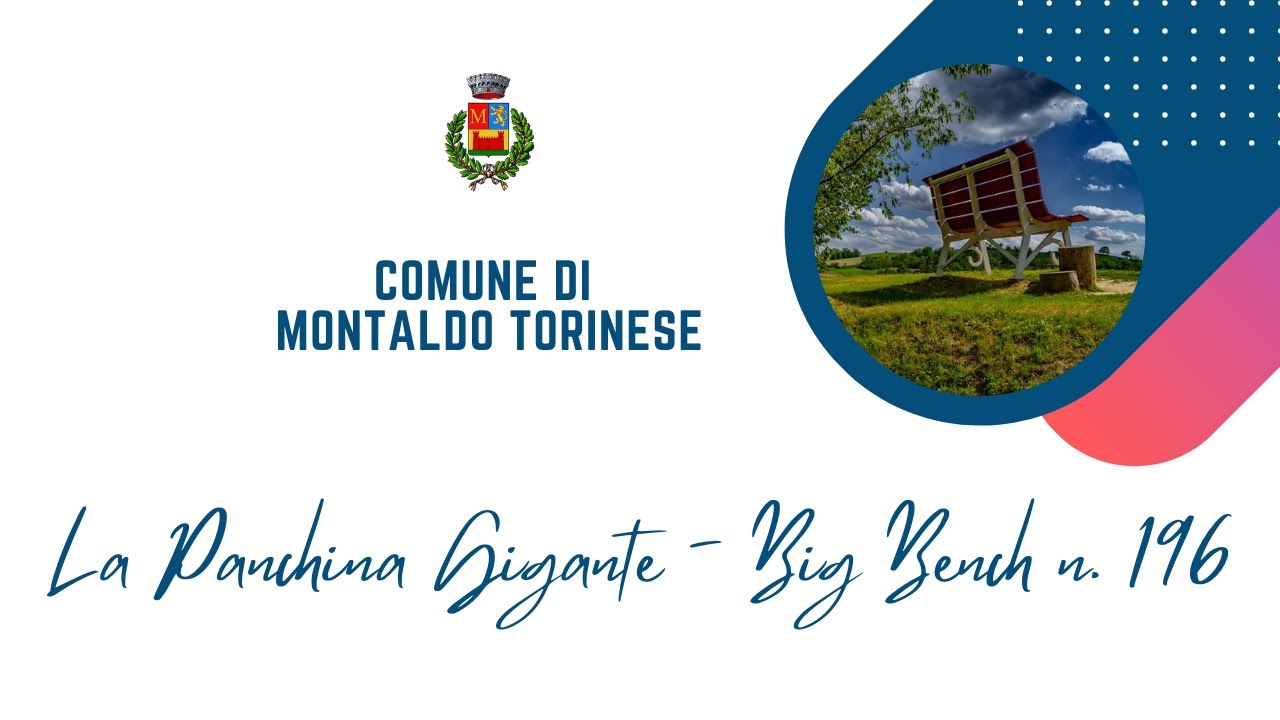 Big Bench n. 196 a Montaldo Torinese