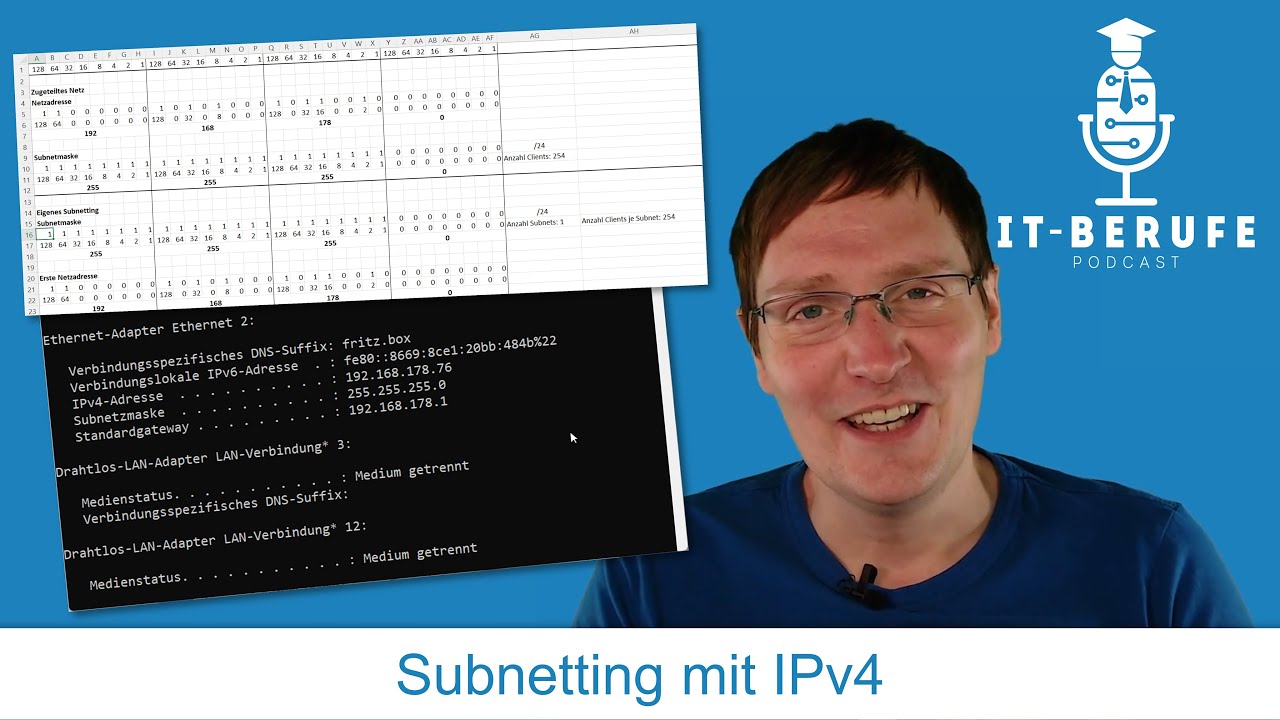 Subnetting mit IPv4 f&uuml;r Fachinformatiker:innen