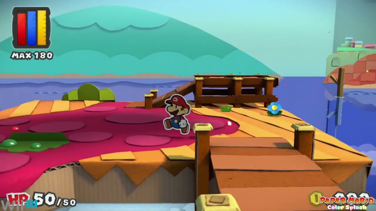 Paper Mario: Color Splash (Wii U) - Part 2 - No Commentary