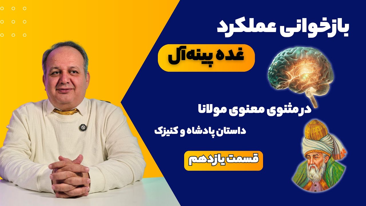 داستان های مثنوی معنوی مولانا | گفتگوی مغزی با غده‌ی پینه آل در حکایت های مثنوی معنوی (قسمت یازدهم)