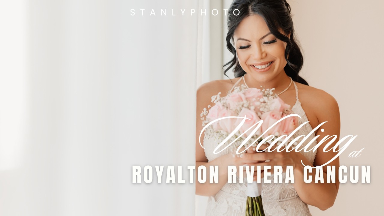 Royalton Riviera Cancun Resort | Stunning Beach Wedding Photography and Videography| StanlyPhoto|