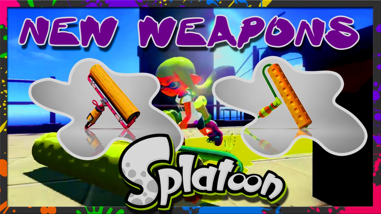 【Splatoon】Carbon Roller and Regular Roller Comparison | 6/26/15 [Nintendo Wii U]