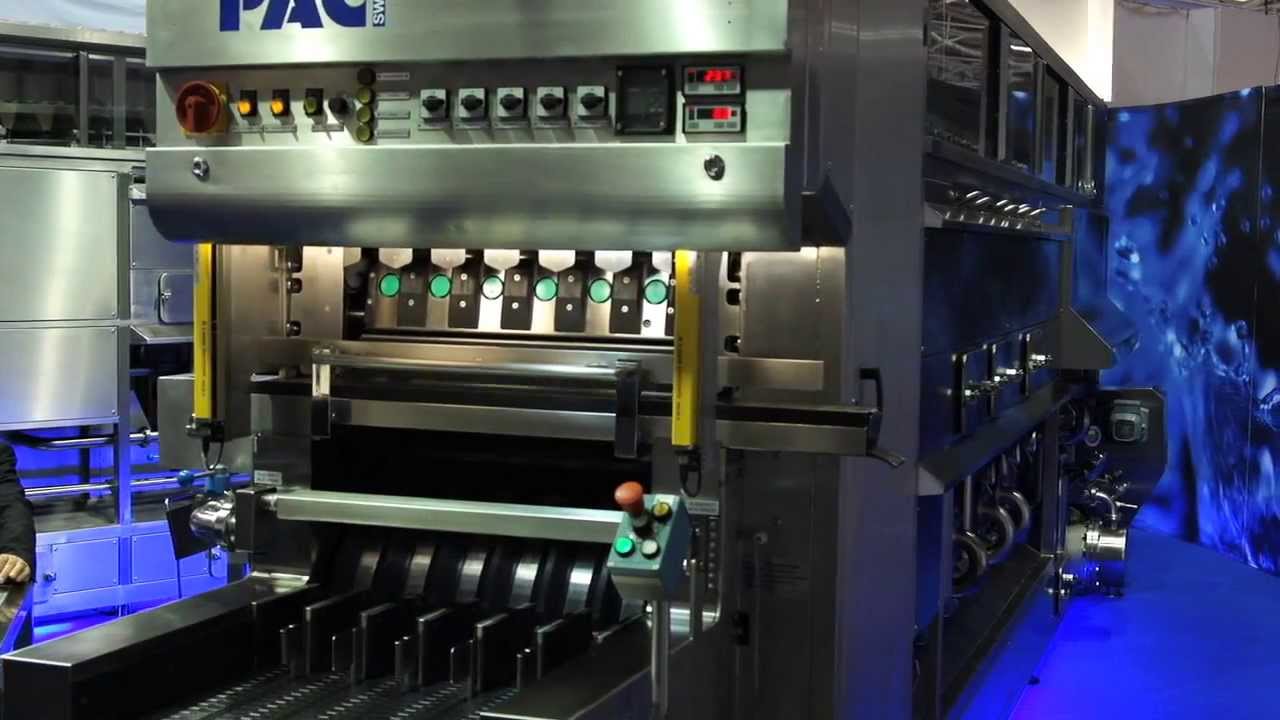 PAC Flaschenreinigungsmaschine mit Restentleerung