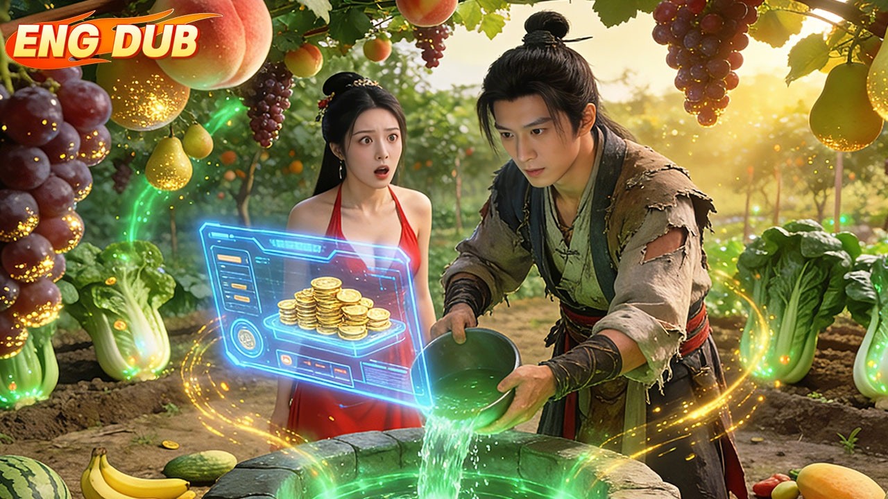 Poor guy finds a spirit spring, awakens farming system&mdash;overnight rise to billionaire!