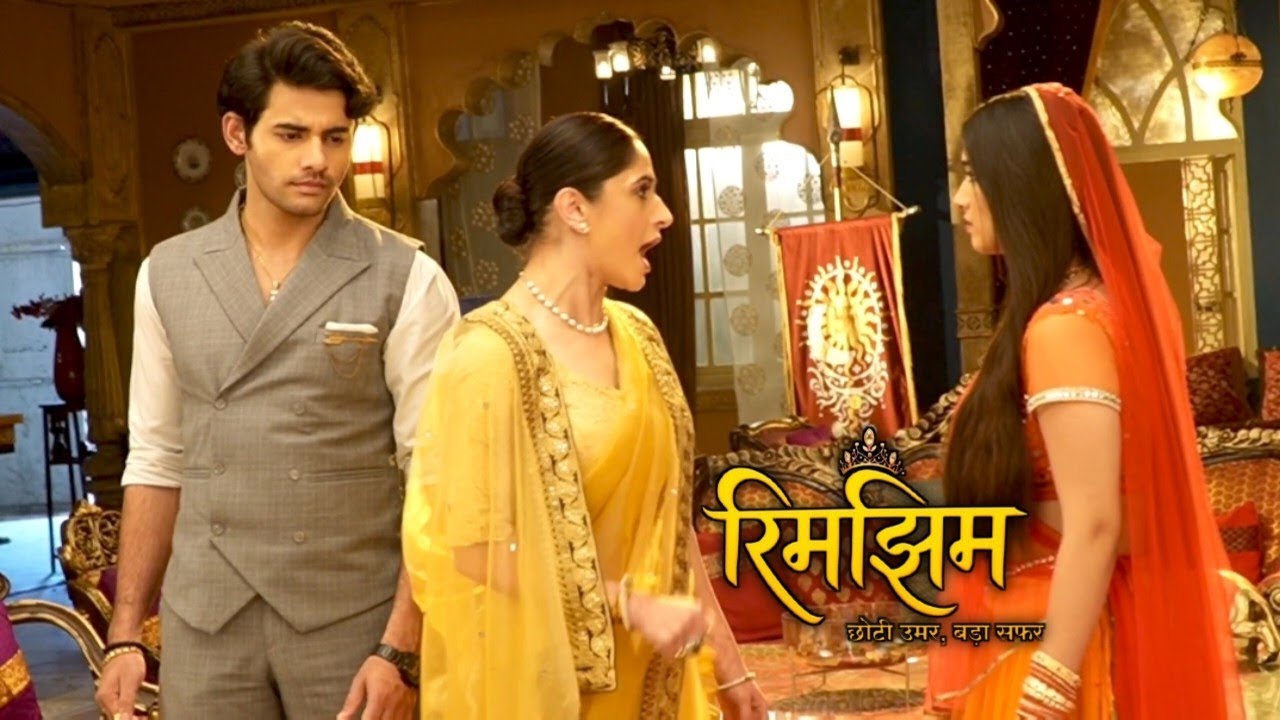 Rim jhim:- samir k haatho ko tham kr kya manga rim jhim ne #todaysepisode 