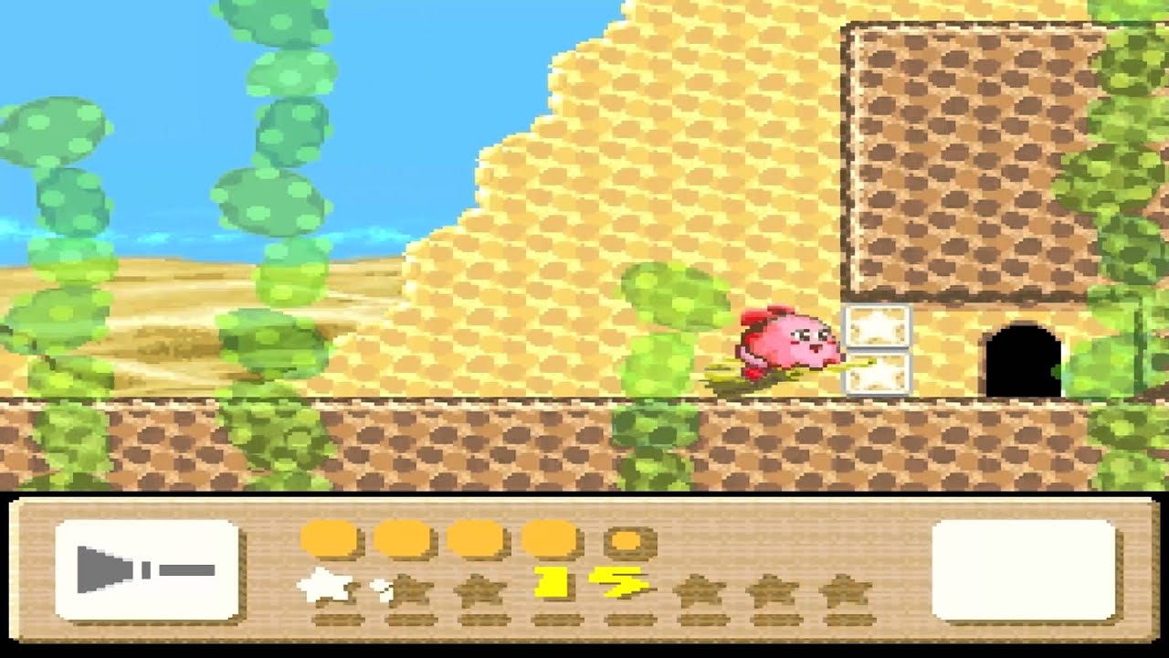 Kirby's Dreamland 3 Sand Canyon 2