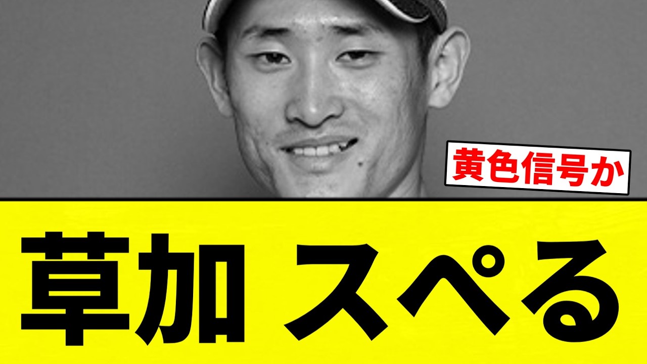 【ぶり】草加 スぺる【プロ野球反応集】【2chスレ】【なんG】