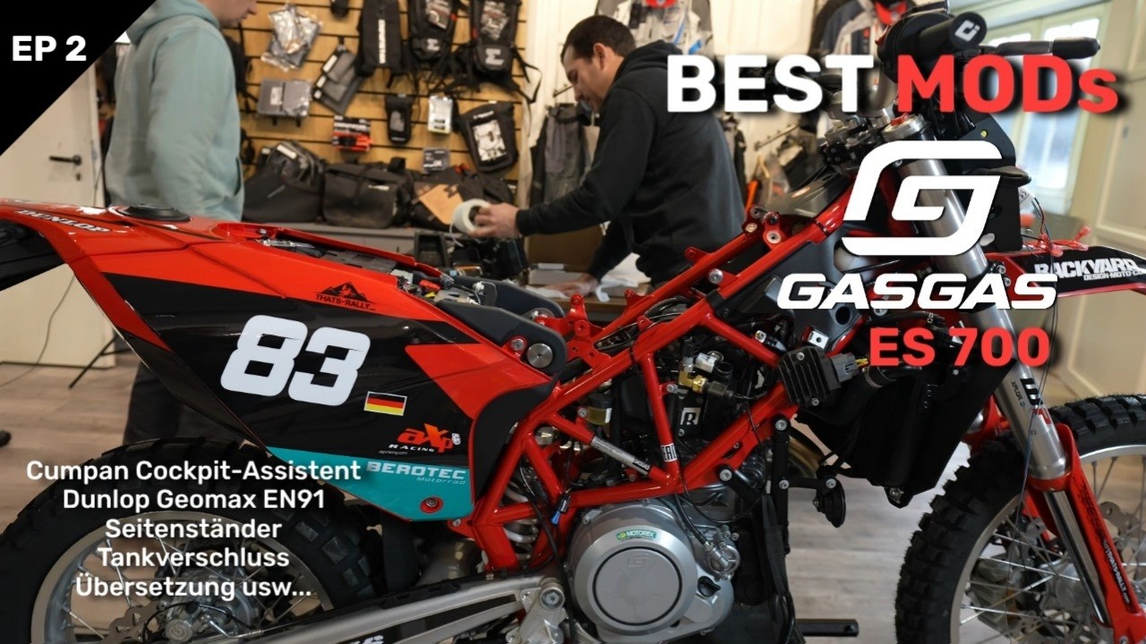 2026 GasGas 700 Umbau-Projekt zum ultimativen Adventure Bike (Teil 2)