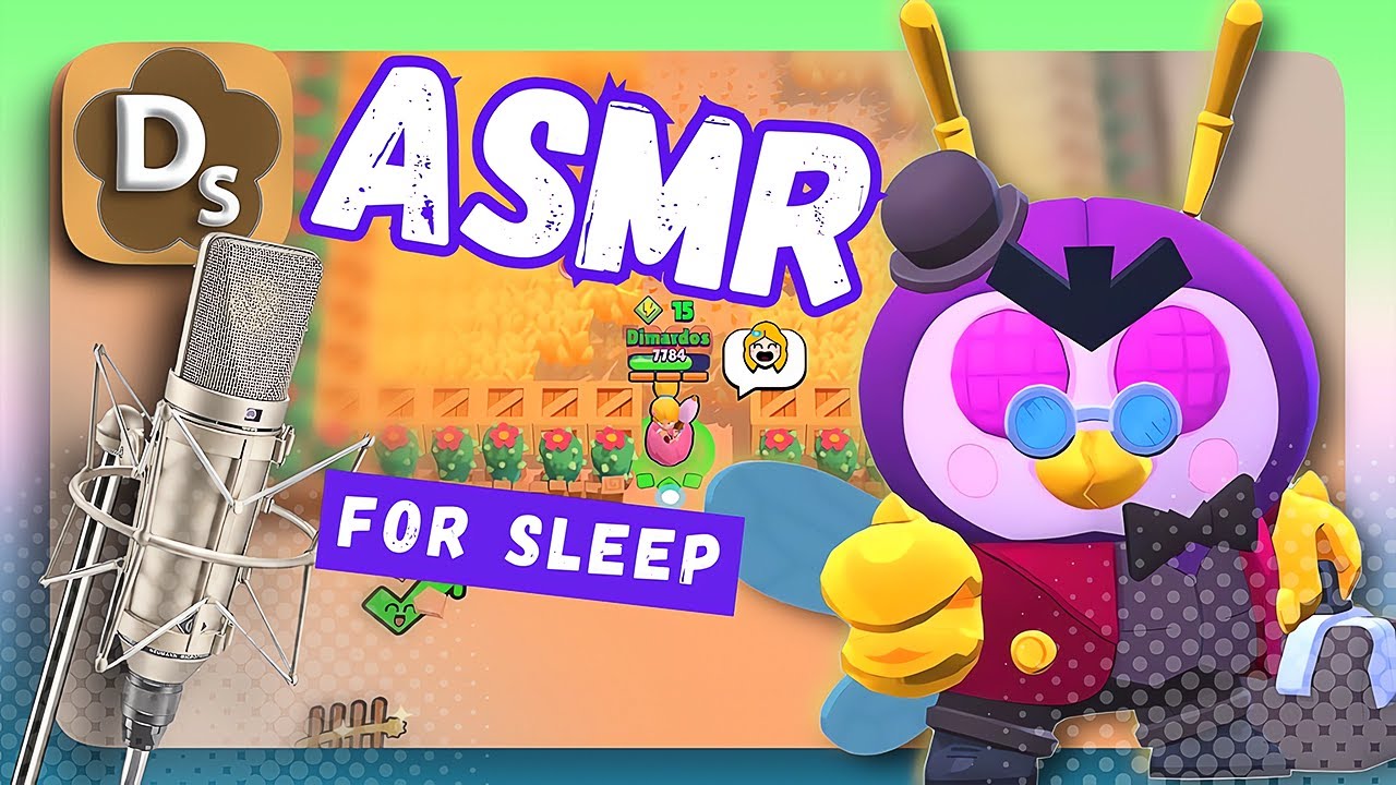 АСМР ТРИГГЕРЫ и Шепот в Brawl Stars! 🎁 ASMR for Sleep