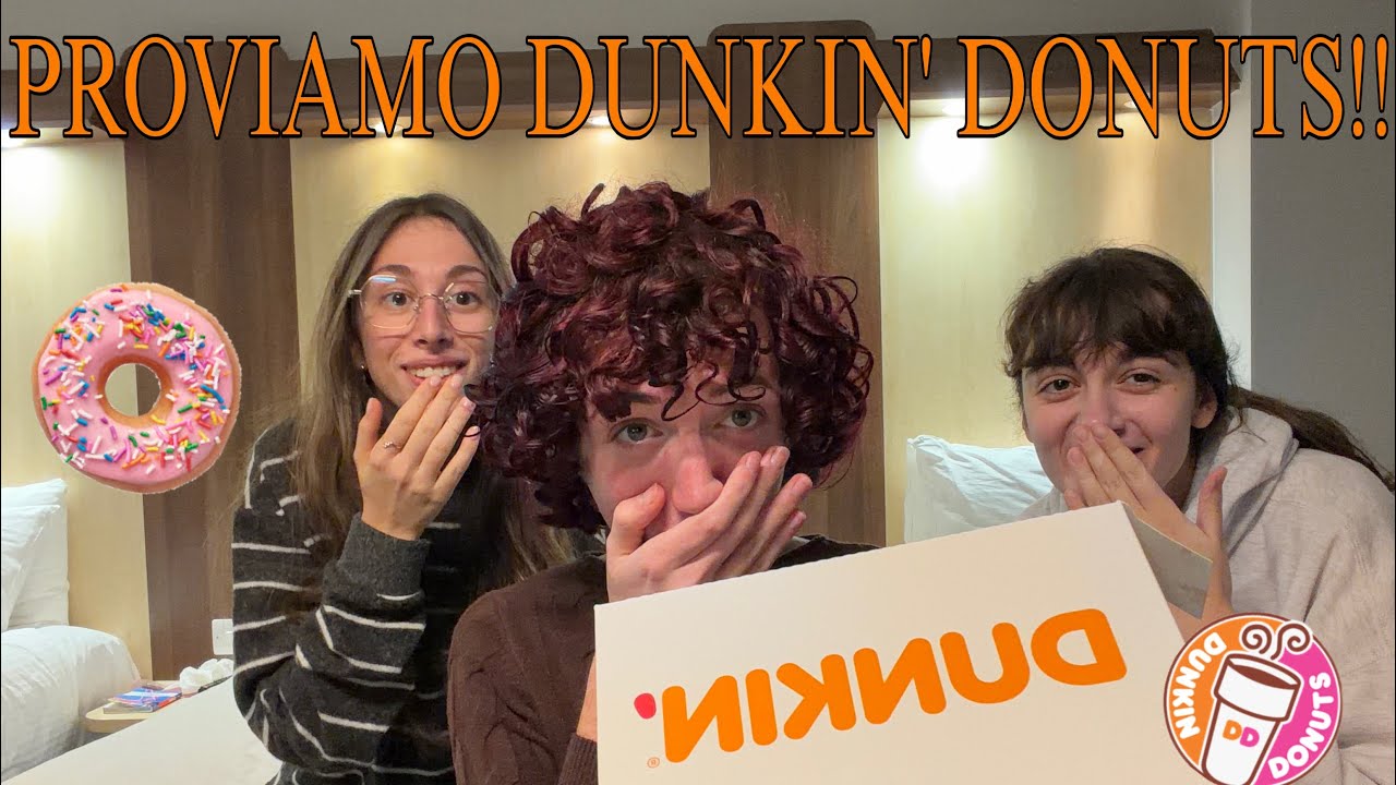 i NEM provano DUNKIN’ DONUTS a LONDRA! 🍩😋