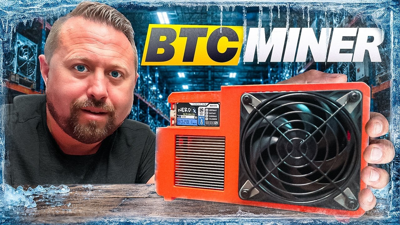 Perfect Beginner BUDGET Home BITCOIN Miner!