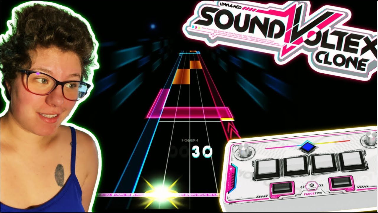 SOUND VOLTEX | LEVEL 8 BEGINNER GAMEPLAY W/ FAUCETWO CONTROLLER! (EP. 1)