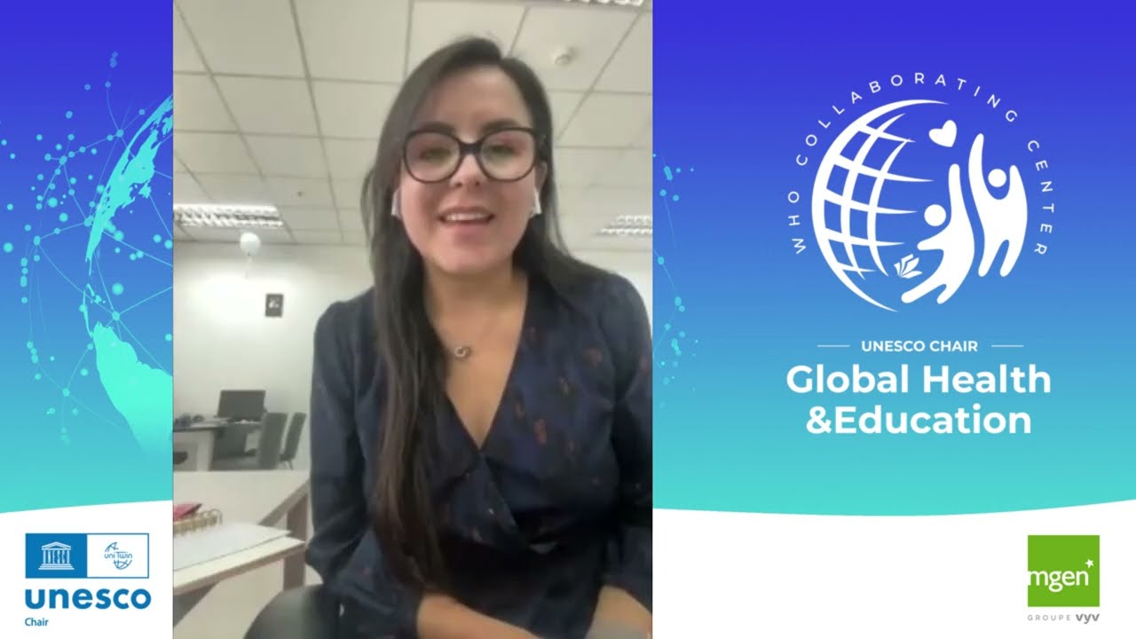 Diana Medina : Highlight First mandate of the UNESCO Chair GHE