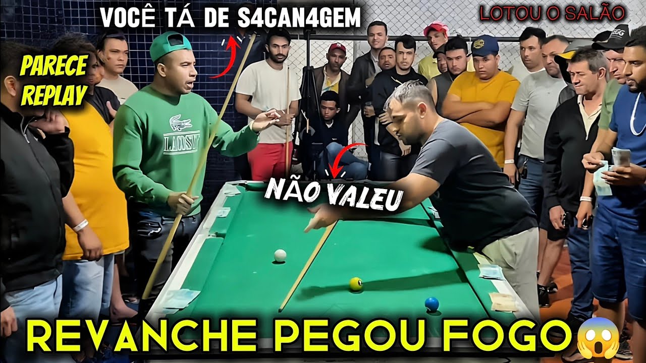 MAYCON X FELIPE - REVANCHE PEGOU FOGO - 1.000 NA FICHA