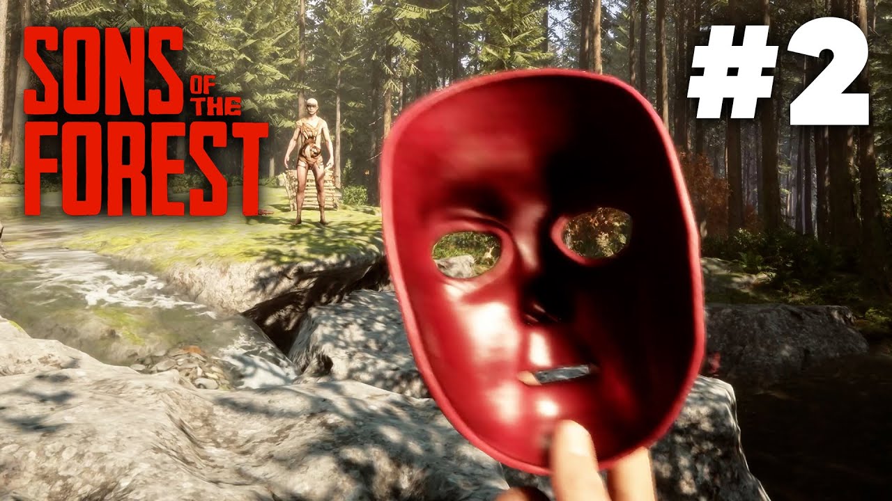 SONS OF THE FOREST Gameplay Walkthrough Part 2 - CAMP UNDER ATTACK