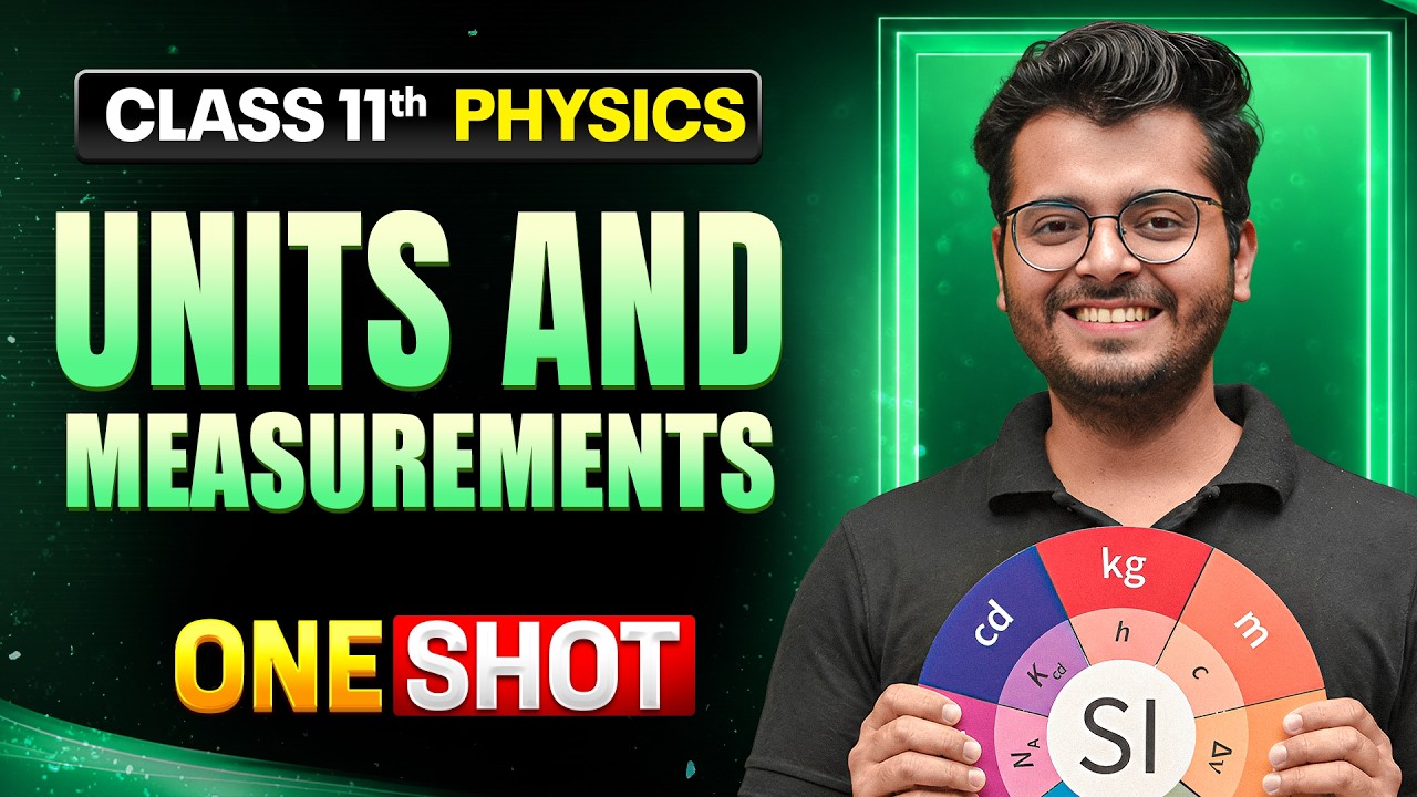Units & Measurements in One Shot 🔥 | Class 11 Physics | JEE & NEET | Complete Chapter